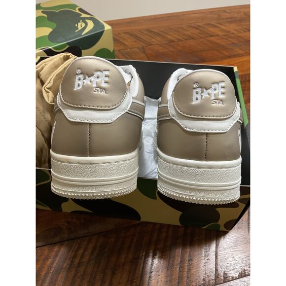 A Bathing Ape Bape Sta #4 Beige main image 14